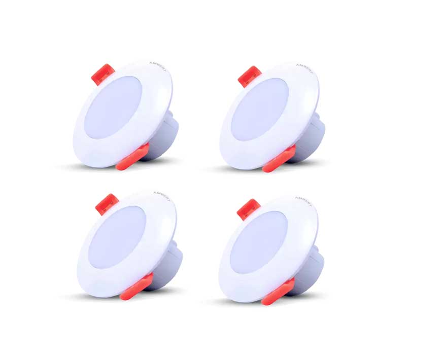 Transform Your Space with a Blue Ceiling Light - Ideal for Bedroom & Living Room Pack of 4