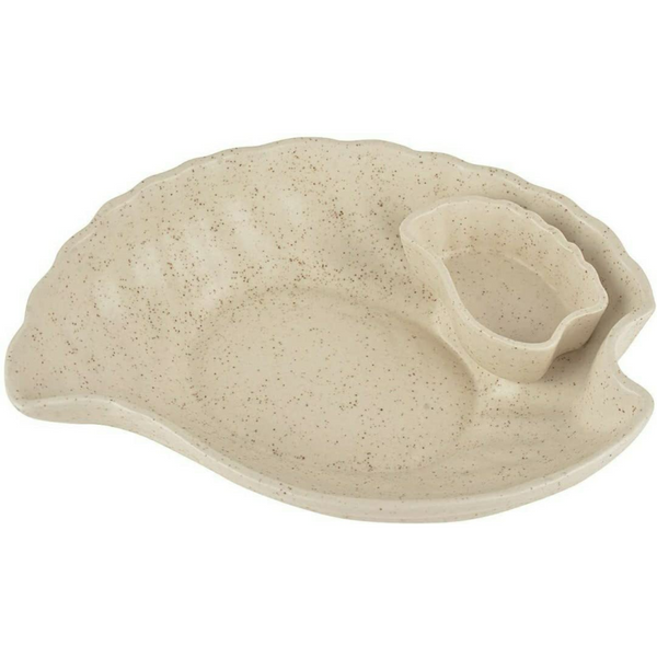 Ambert Handcrafted Ceramic Samosa Tray/ Snacks Platters