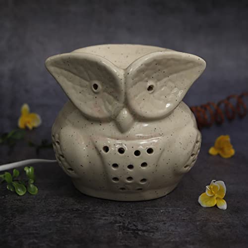Ambert's Handcrafted Owl-Shaped Ceramic Sculptures: Unique Home Decor Pieces for Every Space