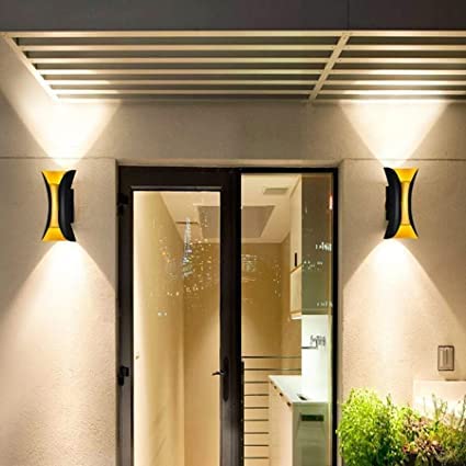 Ambert 10 Watt Waterproof Led Modern Wall Lamp Decorative Garden Lights Up And Down Outdoor Wall Light Aluminum