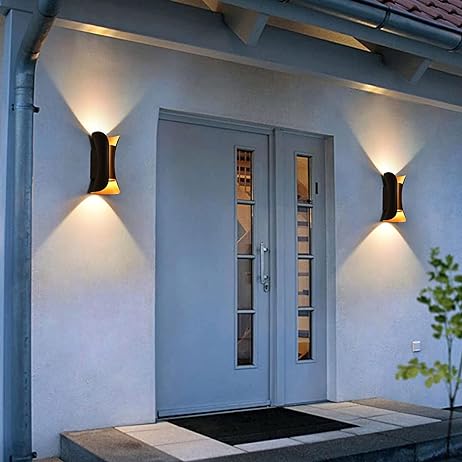 Ambert 10 Watt Waterproof Led Modern Wall Lamp Decorative Garden Lights Up And Down Outdoor Wall Light Aluminum