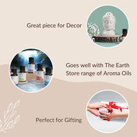 Ambert Buddha Aroma Diffuser: Calm, Peace, and Elegance in Ceramic