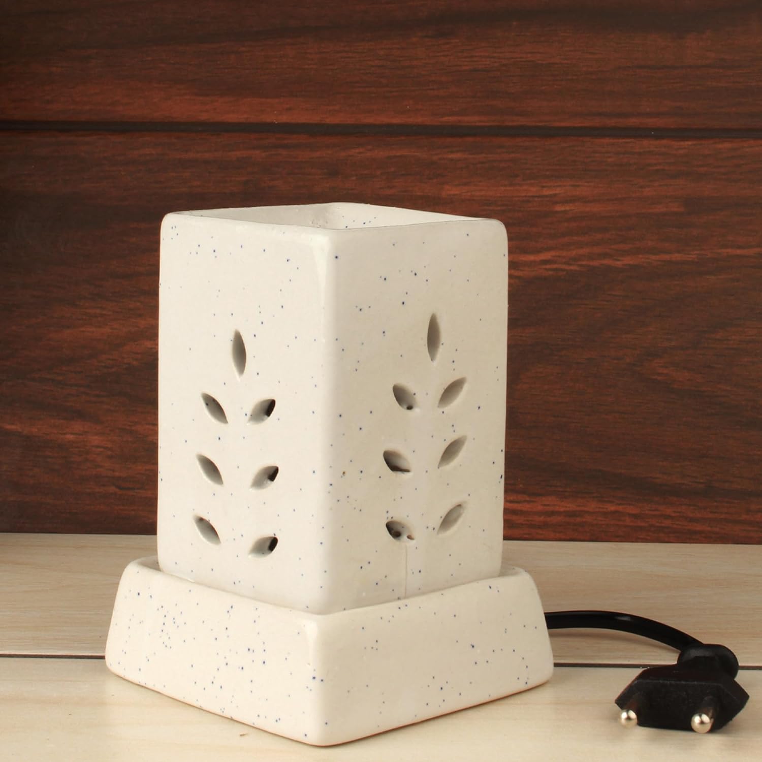 Square Pillar Shape Ceramic Aroma Burner Electric