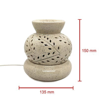 Ambert Pot Ceramic Electric Aroma Diffuser Natural Air Freshener for Home, Office