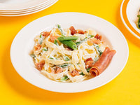 Ambert Deep Plate Plain, Snow White, 8 inch Pasta, Soup, Rice Pack of-4