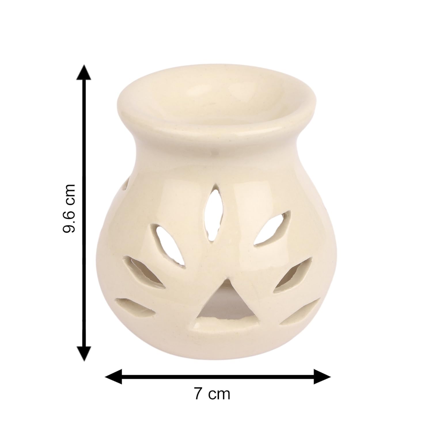 Ambert Ceramic Aroma Diffuser Oil Burner Candle Based Pack of 1