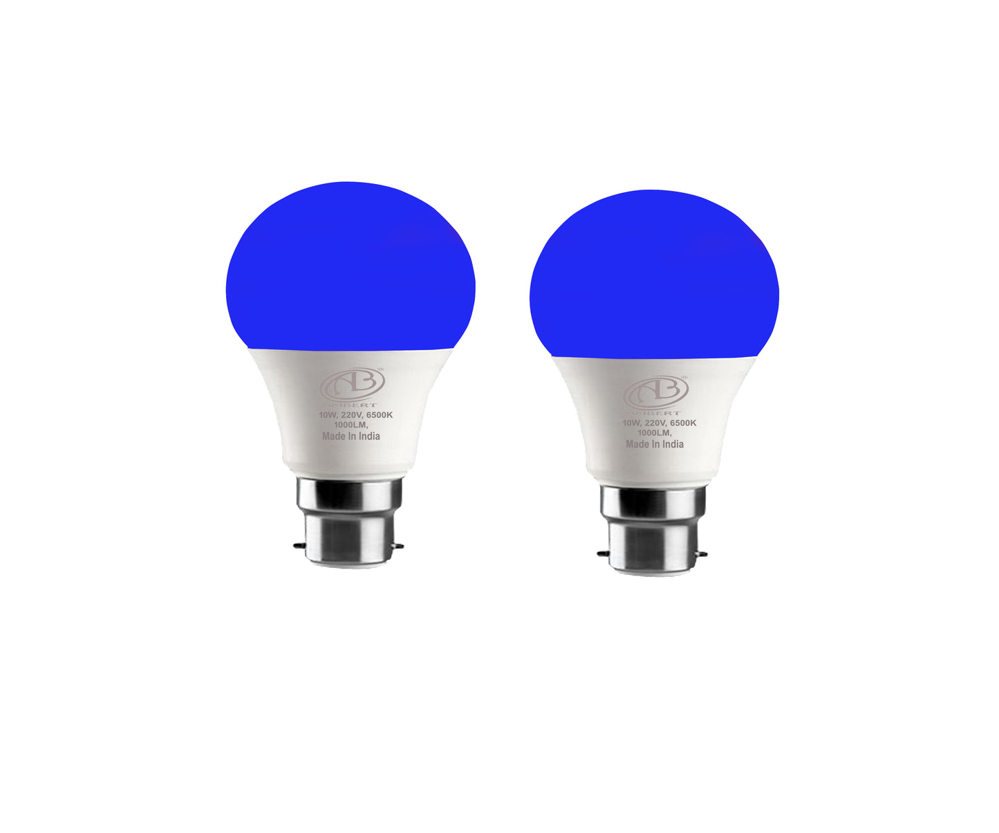 10W Blue B22 LED Bulb – Energy-Efficient, Vibrant Lighting for Your Home or Office