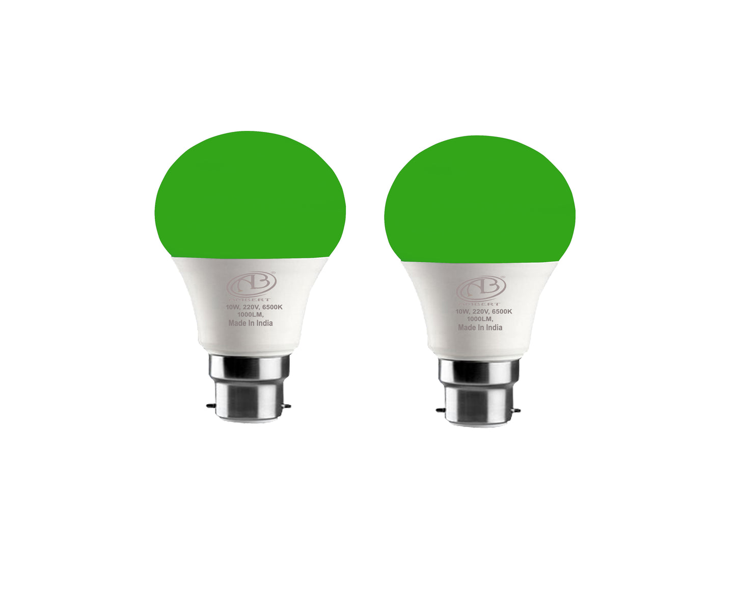 10W Green B22 LED Bulb Vibrant Lighting for Home & Events – Order Now