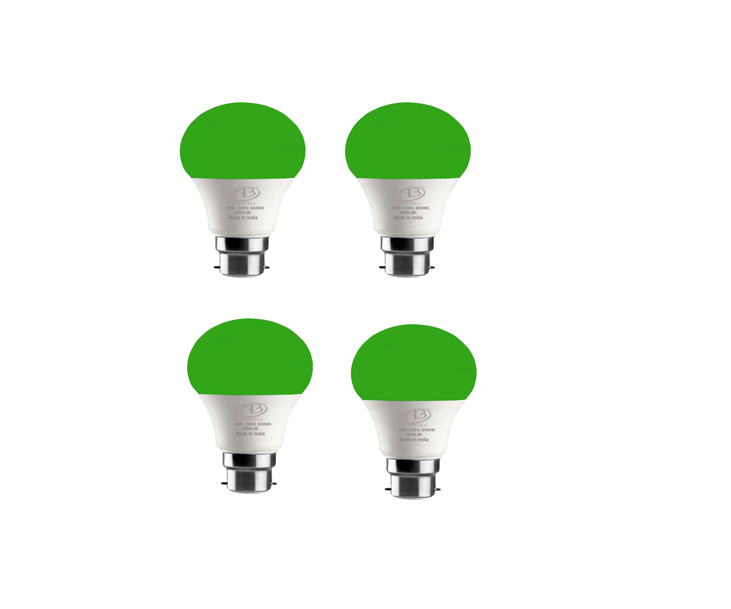 10W Green B22 LED Bulb – Energy-Efficient, Vibrant Lighting for Home & Events – Order Now