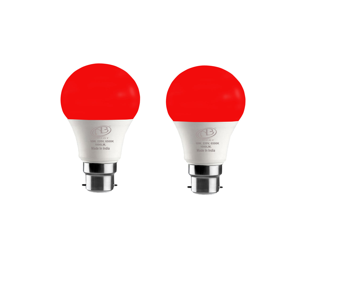 10W Red B22 LED Bulb Lighting for Party and Event Lighting or Night Lighting