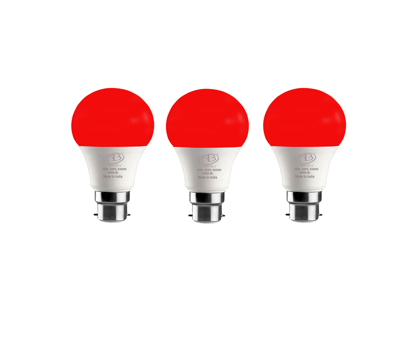10W Red B22 LED Bulb – Bold, Energy-Efficient Lighting for Home & Parties – Order Now