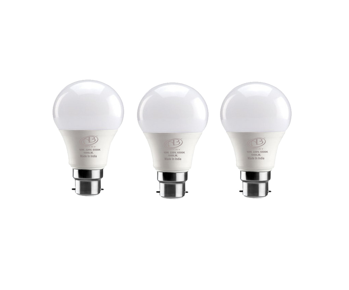 10W White B22 LED Bulb – Bright, Energy-Efficient Lighting for Home & Office – Order Now
