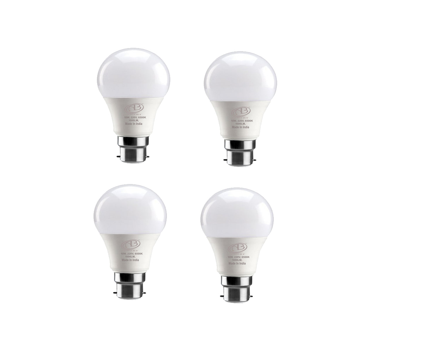 10W White B22 LED Bulb – Bright, Energy-Efficient Lighting for Home & Office – Order Now