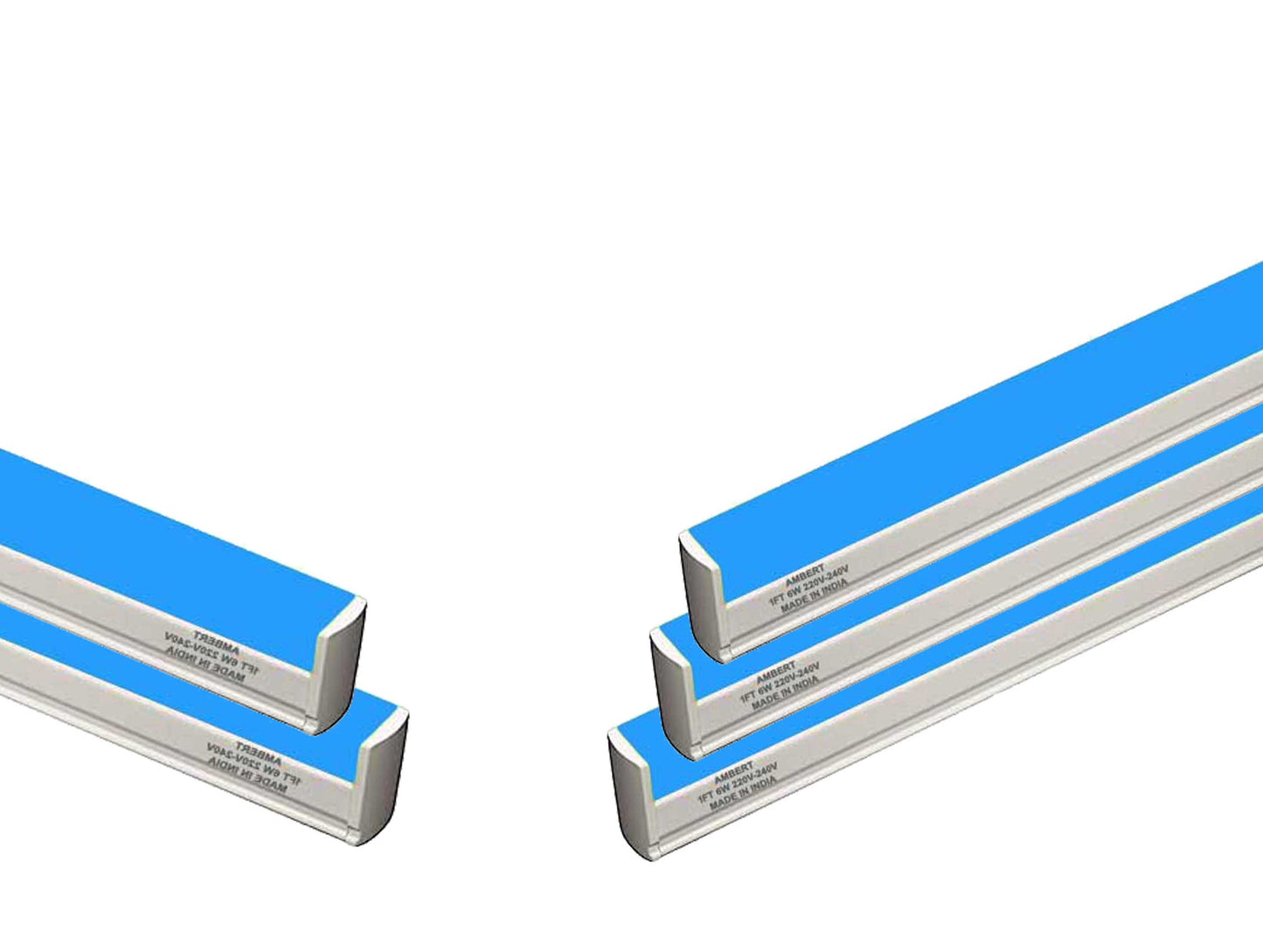 Brighten Your Space with the Blue LED Tube – Stylish Lighting by Ambert