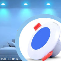 Vibrant Blue Glow Ceiling Light - Perfect for Every Home Décor