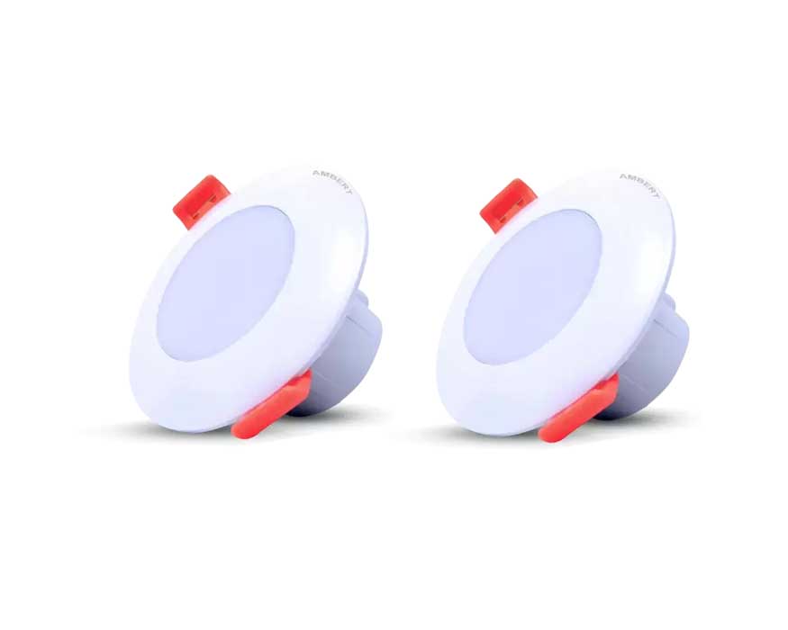 Ambert Glow: Premium White Ceiling Downlights for Modern Spaces