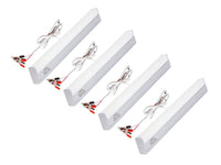Ambert Led Tube Solar or Battery Operated 12V DC With Alligator Clips 4Meter Wire 1ft Tube 6W Pack of 4