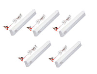 Ambert Led Tube Solar or Battery Operated 12V DC With Alligator Clips 4Meter Wire 1ft Tube 6W Pack of 5