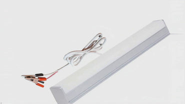 Ambert Led Tube Solar or Battery Operated 12V DC With Alligator Clips 1-Meter Wire 1ft Tube 6W Pack of 4