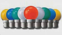 0.5W Multicolor LED Night Bulb 10-Piece Combo Pack